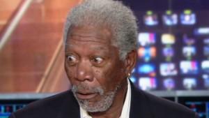 surprised Morgan Freeman Blank Meme Template