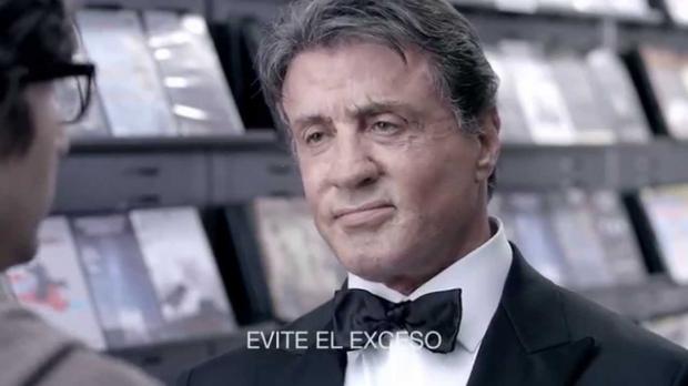 stallone tecate mas box Blank Meme Template