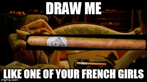 DRAW ME LIKE ONE OF YOUR FRENCH GIRLS | made w/ Imgflip meme maker