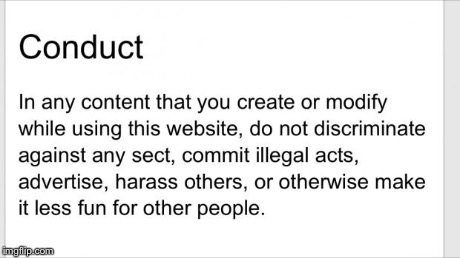 Terms of use: No advertising | . | image tagged in terms of use no advertising | made w/ Imgflip meme maker