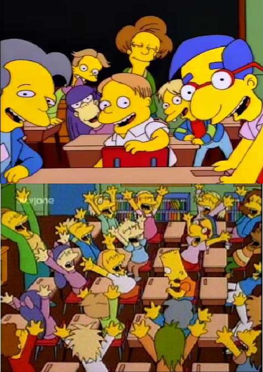 High Quality Bart Simpsons Blank Meme Template