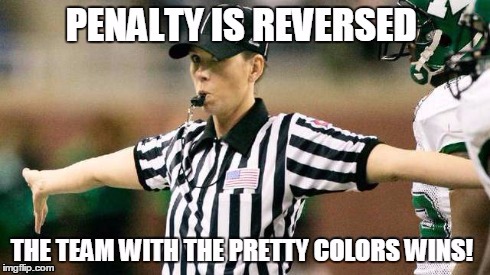 Lady Zebra | image tagged in nfl,nfl referee | made w/ Imgflip meme maker
