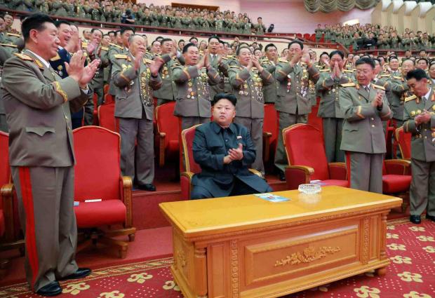 Kim Jong Un Applause Blank Meme Template