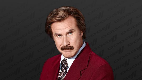 ron burgandy Blank Meme Template