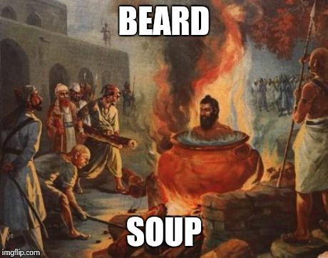 cannibal | BEARD SOUP | image tagged in cannibal | made w/ Imgflip meme maker