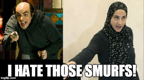 I HATE THOSE SMURFS! | made w/ Imgflip meme maker