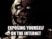 Exposing yourself | image tagged in gifs | made w/ Imgflip images-to-gif maker