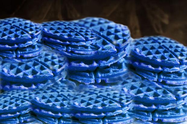 High Quality Blue Waffles Blank Meme Template
