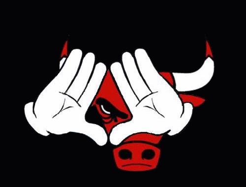 Chicago Bulls Illuminati - Black Blank Meme Template