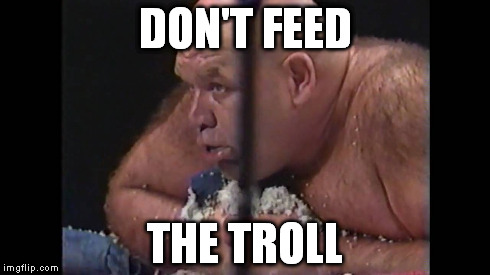 Don't Feed The Troll Turnbuckles | DON'T FEED THE TROLL | image tagged in wrestling,wwe,troll,trolls,trolling | made w/ Imgflip meme maker