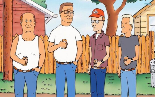 King of the Hill Blank Meme Template