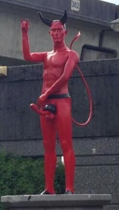 nakedsatan Blank Meme Template