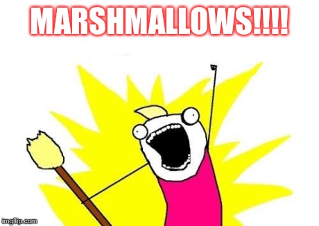 X All The Y Meme | MARSHMALLOWS!!!! | image tagged in memes,x all the y | made w/ Imgflip meme maker