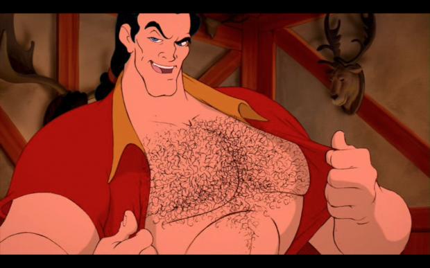 Gaston's Chest Blank Meme Template
