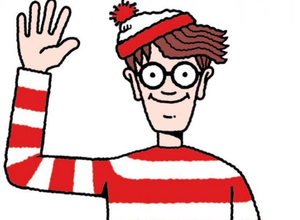 Wally waldo Blank Meme Template