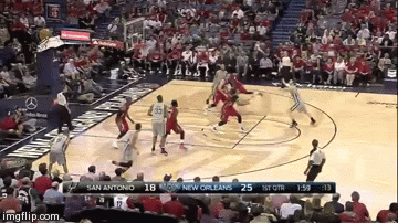 Anthony Davis Dunk | image tagged in gifs,new orleans pelicans,anthony davis,basketball,nba,dunk | made w/ Imgflip video-to-gif maker