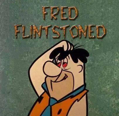 FRED FLINTSTONE Blank Meme Template