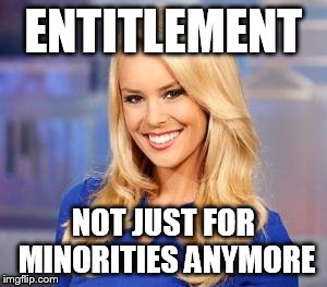 Britt McHenry | ENTITLEMENT NOT JUST FOR MINORITIES ANYMORE | image tagged in britt mchenry,espn,sports,reporter,baseball,smile | made w/ Imgflip meme maker