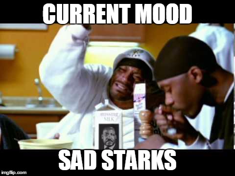Sad Starks | CURRENT MOOD SAD STARKS | image tagged in wu tang,tony starks,ghostface killah,can't sleep,insomnia,sad | made w/ Imgflip meme maker