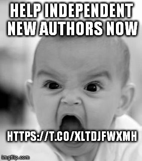 Angry Baby Meme | HELP INDEPENDENT NEW AUTHORS NOW HTTPS://T.CO/XLTDJFWXMH | image tagged in memes,angry baby | made w/ Imgflip meme maker