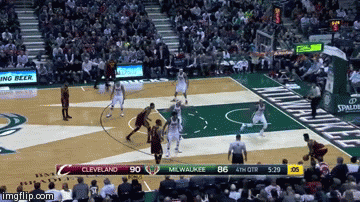 LeBron James Dunk | image tagged in gifs,cleveland cavaliers,lebron james,nba,basketball,dunk | made w/ Imgflip video-to-gif maker