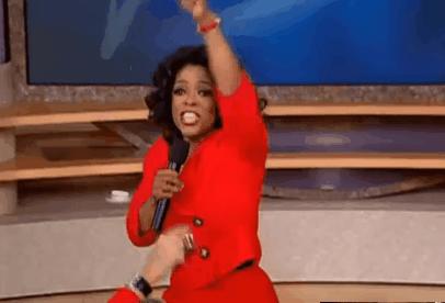 Oprah Giving Away Stuff Blank Meme Template