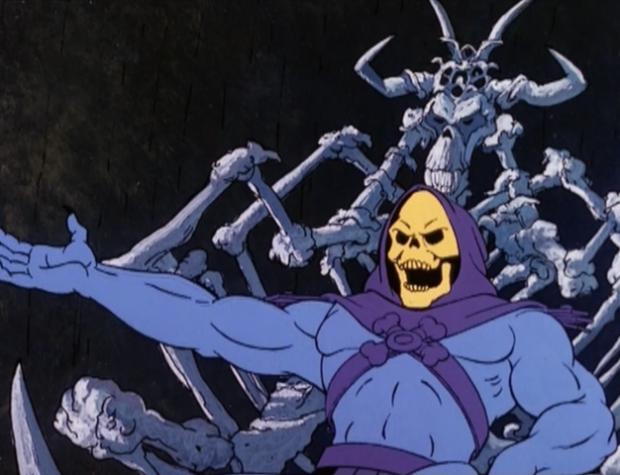 Skeletor offers astonished commentary Blank Meme Template