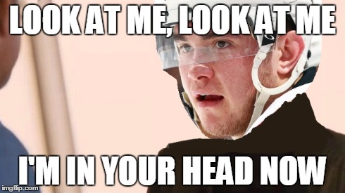 LOOK AT ME, LOOK AT ME I'M IN YOUR HEAD NOW | made w/ Imgflip meme maker