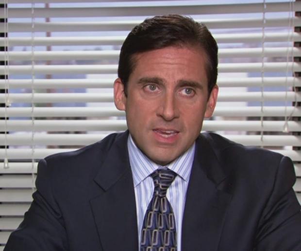 Michael Scott Blank Meme Template