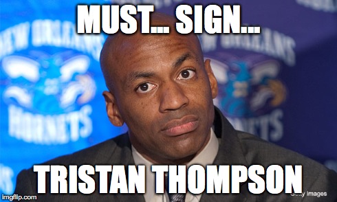 MUST... SIGN... TRISTAN THOMPSON | made w/ Imgflip meme maker