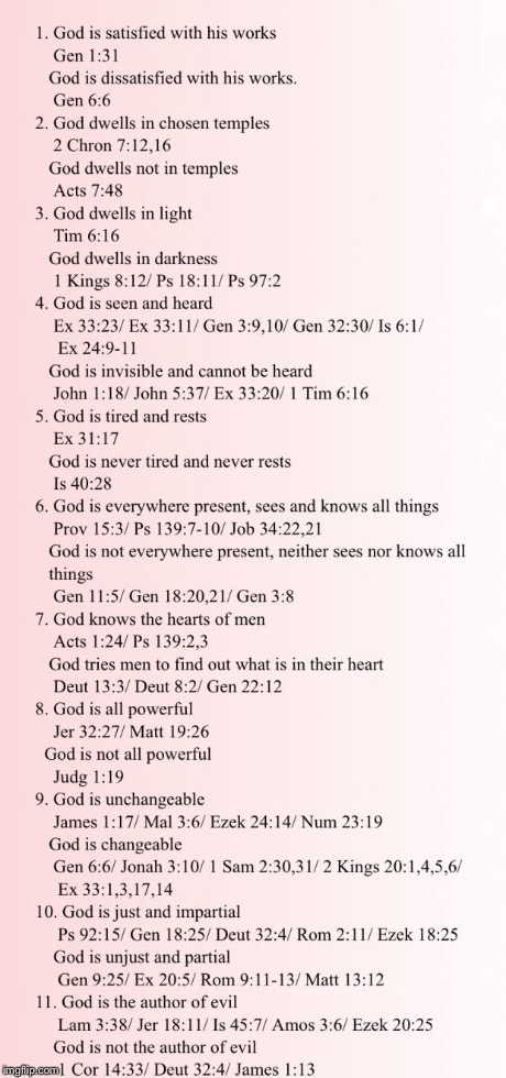 . | image tagged in bible contradictions | made w/ Imgflip meme maker