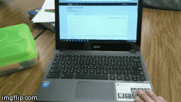 When you get near your older siblings tech | image tagged in gifs,internet | made w/ Imgflip video-to-gif maker