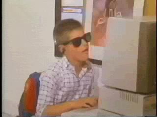 High Quality Internet Sunglasses Kid Blank Meme Template