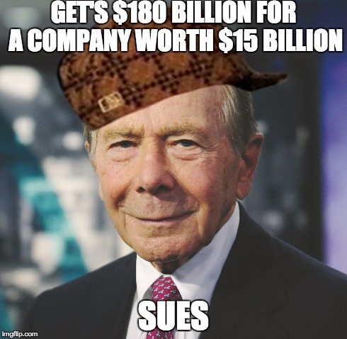 GET'S $180 BILLION FOR A COMPANY WORTH $15 BILLION SUES | made w/ Imgflip meme maker