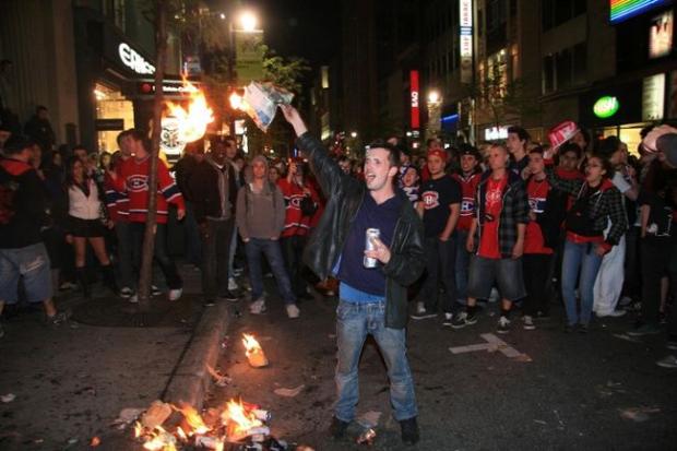 Ha Habs riot Blank Meme Template