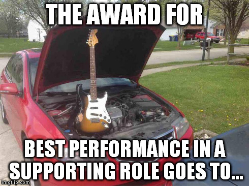 THE AWARD FOR BEST PERFORMANCE IN A SUPPORTING ROLE GOES TO... | made w/ Imgflip meme maker