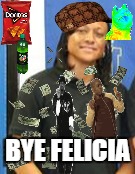 BYE FELICIA | image tagged in fort mill high school,felicia walker,felicia,walker,principal | made w/ Imgflip meme maker