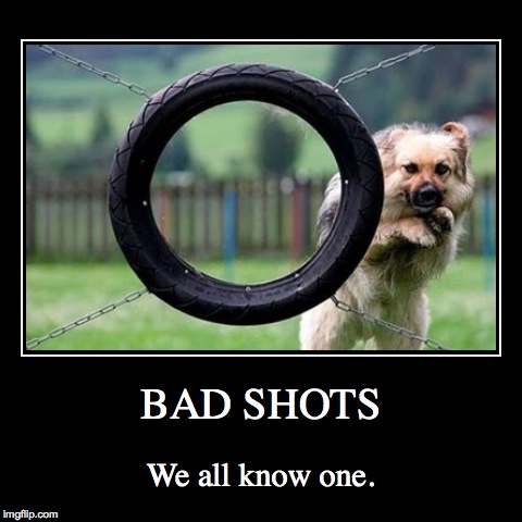 His Aim is worthy of the Olympics | image tagged in funny,demotivationals,dogs,tyre,bad,shot | made w/ Imgflip demotivational maker