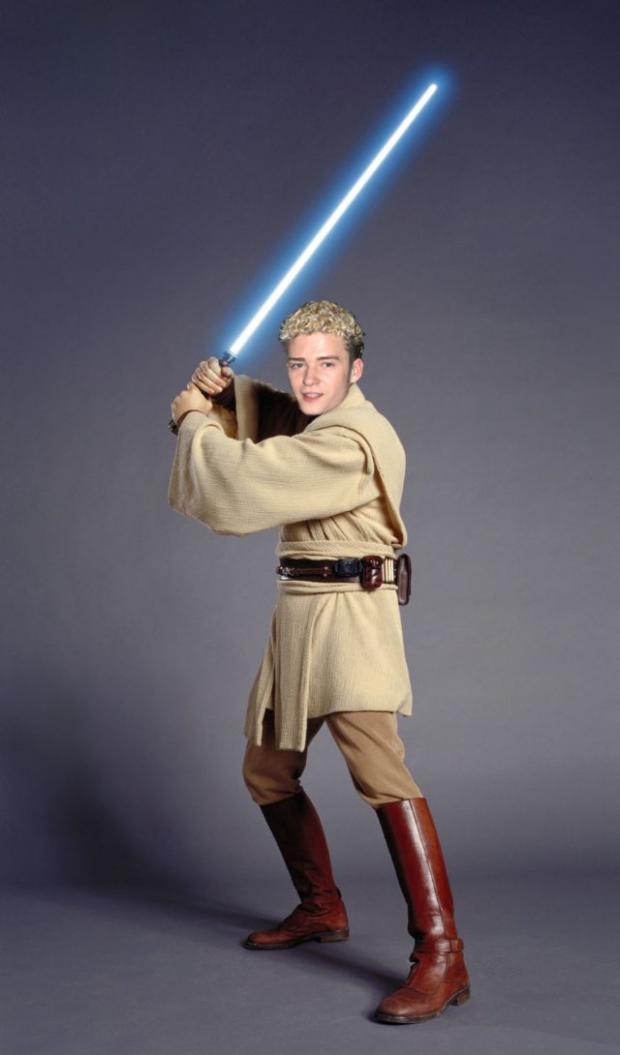 Justin Timberlake Jedi Blank Meme Template