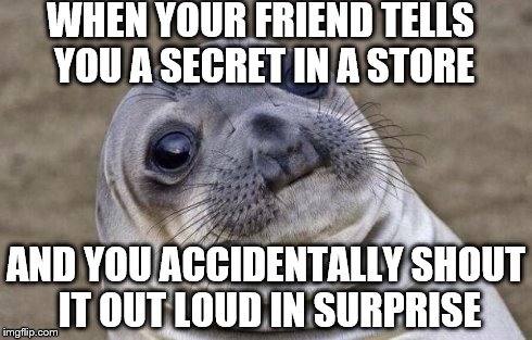 Awkward Moment Sealion Meme Imgflip