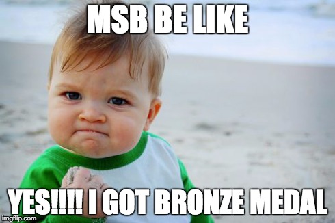 Image result for bronze medal meme