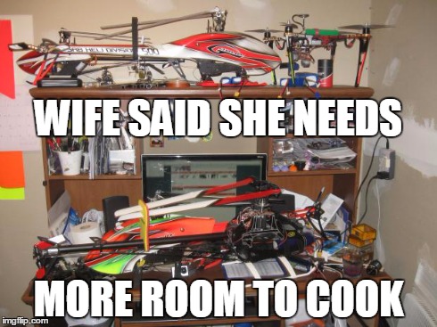 WIFE SAID SHE NEEDS MORE ROOM TO COOK | made w/ Imgflip meme maker