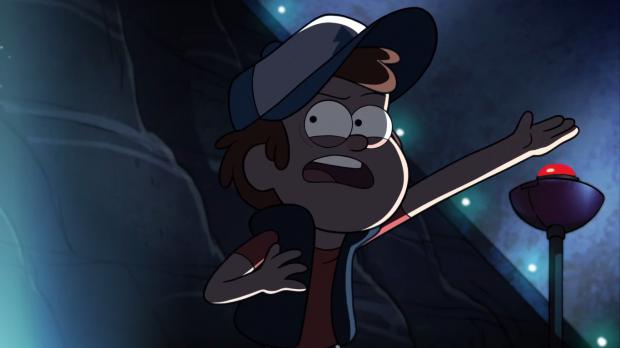 Questioning Dipper Blank Meme Template