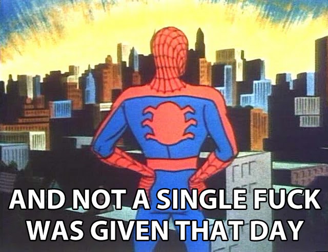 image tagged in funny,spiderman