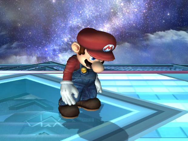 Depressed Mario Blank Meme Template