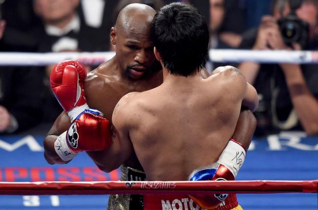 Mayweather v Pacquiao Blank Meme Template