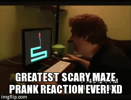 scary maze game reactions