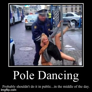 Yes! Just....YES!! | image tagged in funny,demotivationals,sexy women,stripper,police | made w/ Imgflip demotivational maker