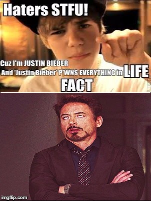 Nice try | image tagged in justin bieber,face you make robert downey jr | made w/ Imgflip meme maker