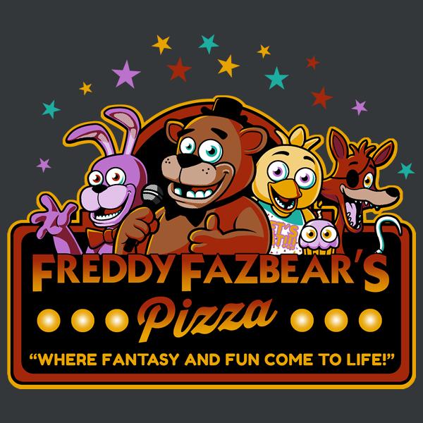 High Quality welcome to freddy fazbears pizza Blank Meme Template